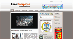 Desktop Screenshot of jurnalbalikpapan.com